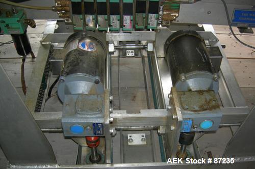 Used Wexxar Case Erector, Model ABF-T. Rated approximately 20 cases per minute. Case size range : (Length) 13" to 42" (Width) 11" to 29"(Depth) 7"-24". Left Hand Unit. Last running 8.5" x 12" x 9"T b...
