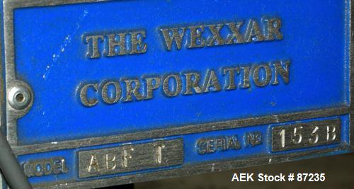 Used Wexxar Case Erector, Model ABF-T. Rated approximately 20 cases per minute. Case size range : (Length) 13" to 42" (Width) 11" to 29"(Depth) 7"-24". Left Hand Unit. Last running 8.5" x 12" x 9"T b...