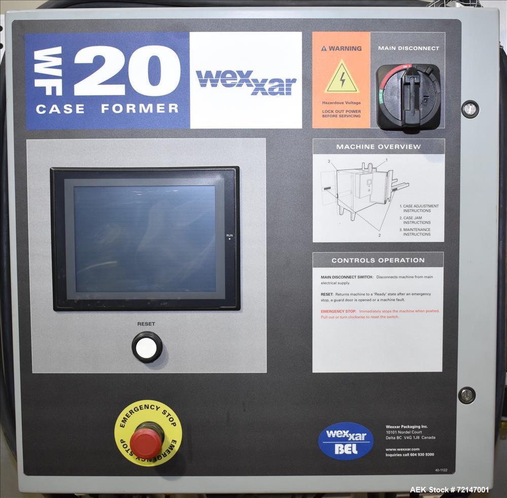 Used Wexxar Model WF-20TSR Case Erector with Bottom Case Sealer