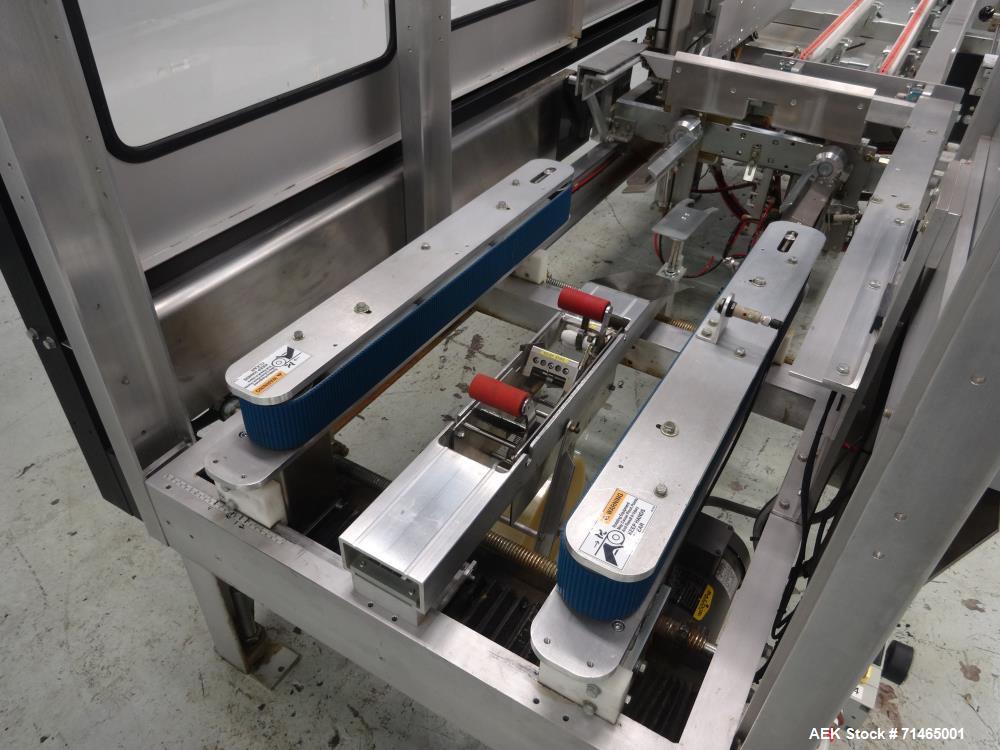 Used Wexxar Model WF-2TR Automatic Case Erector and Bottom Taper.