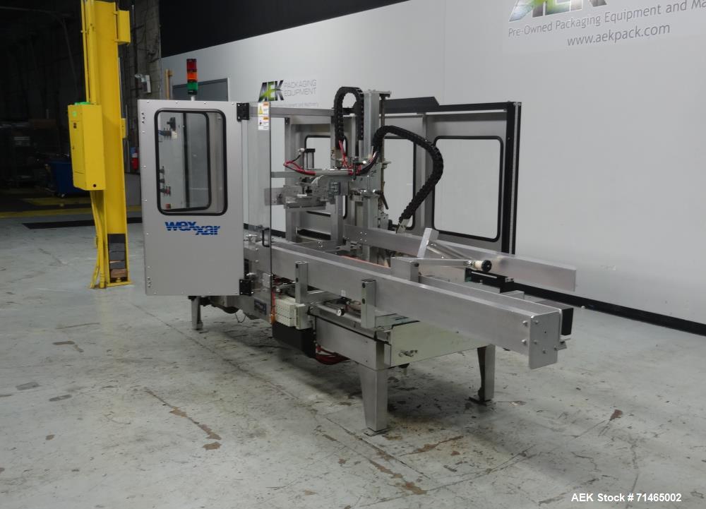 Used Wexxar Model WF-2TR Automatic Case Erector and Bottom Taper.