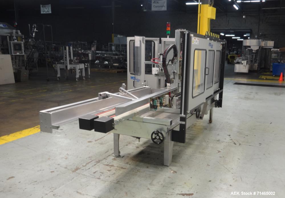 Used Wexxar Model WF-2TR Automatic Case Erector and Bottom Taper.