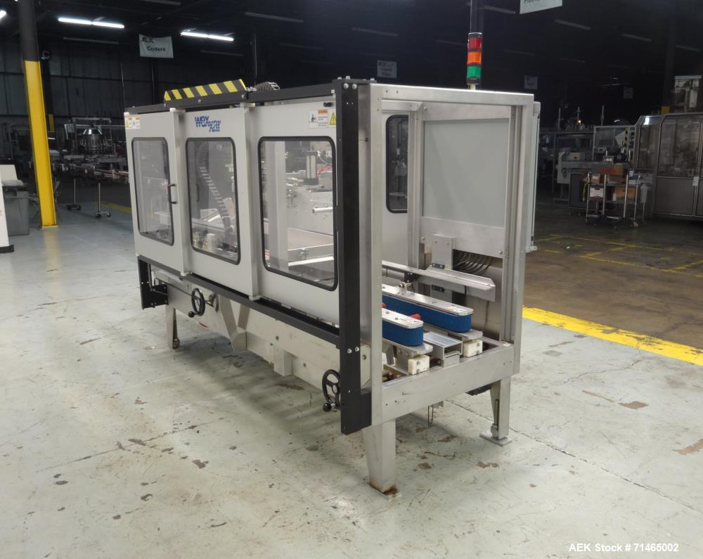 Used Wexxar Model WF-2TR Automatic Case Erector and Bottom Taper.