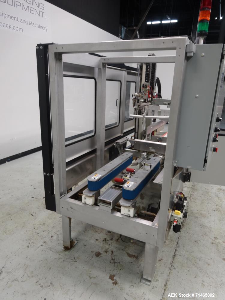 Used Wexxar Model WF-2TR Automatic Case Erector and Bottom Taper.