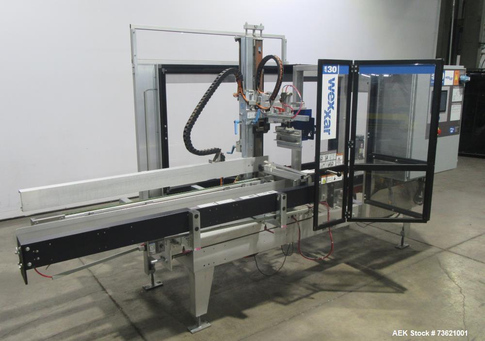 Automatic Wexxar WF-30T Case Erector with 3M Accuglide Taping Head