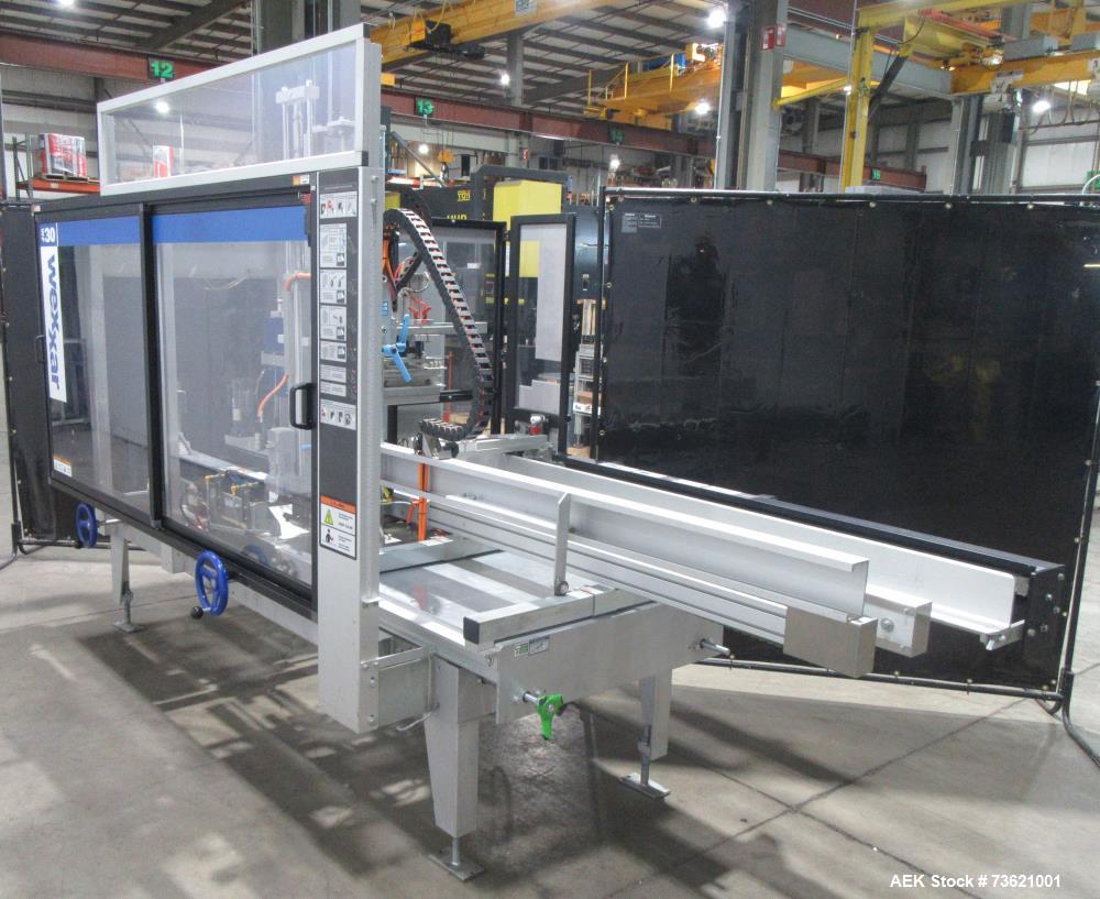 Automatic Wexxar WF-30T Case Erector with 3M Accuglide Taping Head