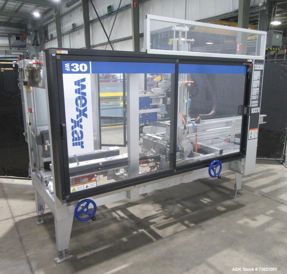 Automatic Wexxar WF-30T Case Erector with 3M Accuglide Taping Head