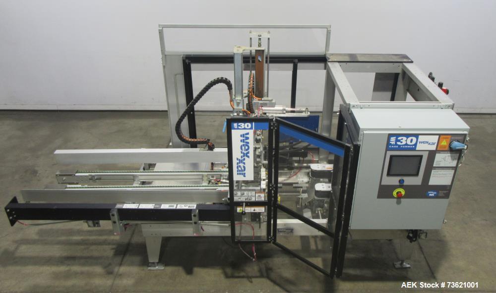 Automatic Wexxar WF-30T Case Erector with 3M Accuglide Taping Head
