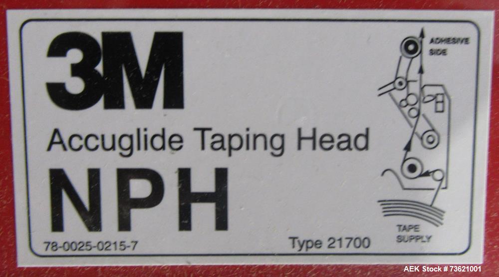 Automatic Wexxar WF-30T Case Erector with 3M Accuglide Taping Head