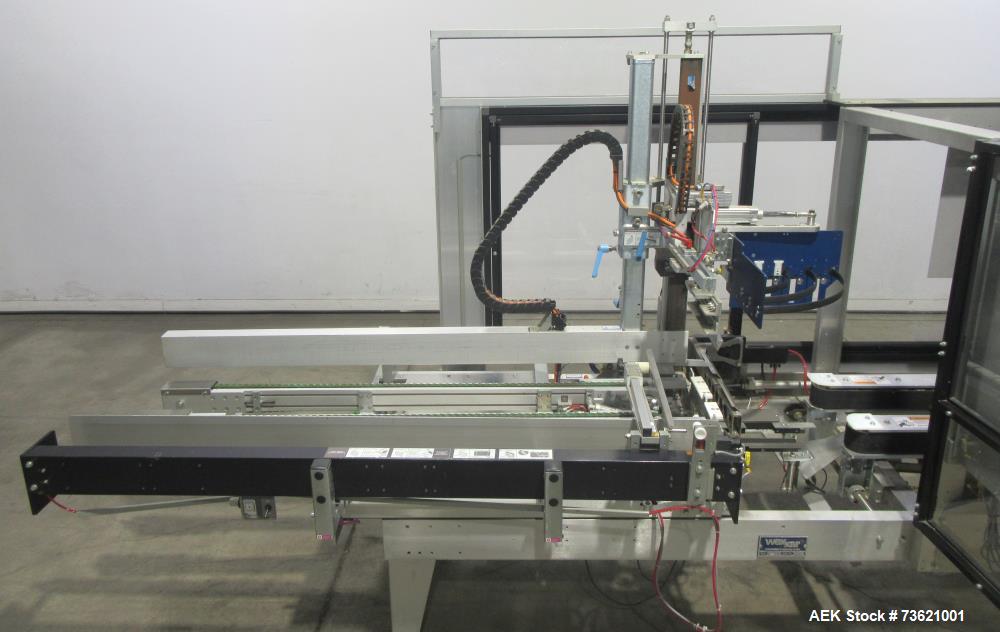 Automatic Wexxar WF-30T Case Erector with 3M Accuglide Taping Head