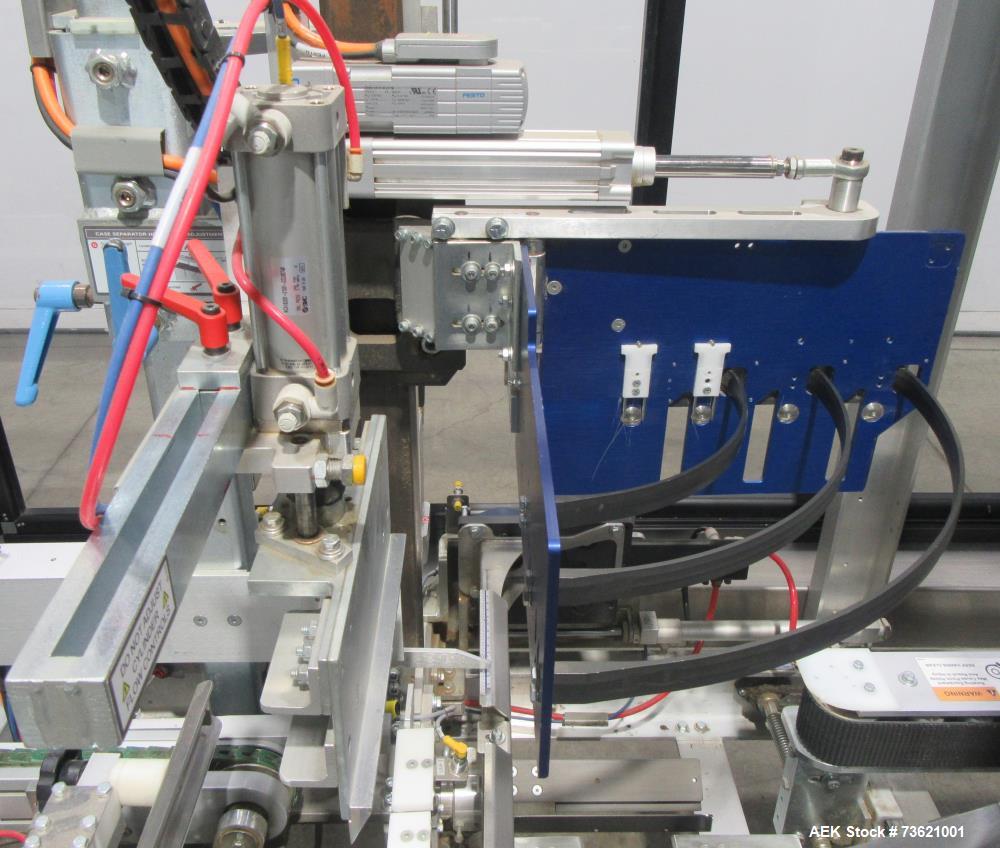 Automatic Wexxar WF-30T Case Erector with 3M Accuglide Taping Head