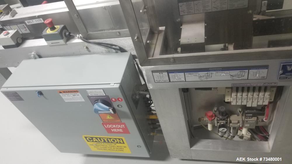 Used Wexxar WF10T Case Erector/Sealer – Up to 20 CPM, Bottom Tape, PLC Control, Twin Screw Magazine