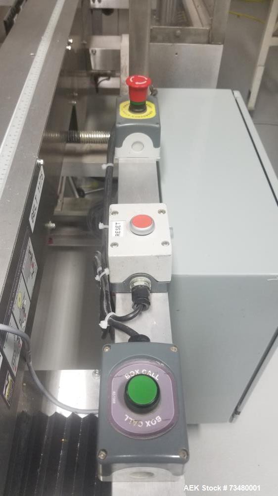 Used Wexxar WF10T Case Erector/Sealer – Up to 20 CPM, Bottom Tape, PLC Control, Twin Screw Magazine