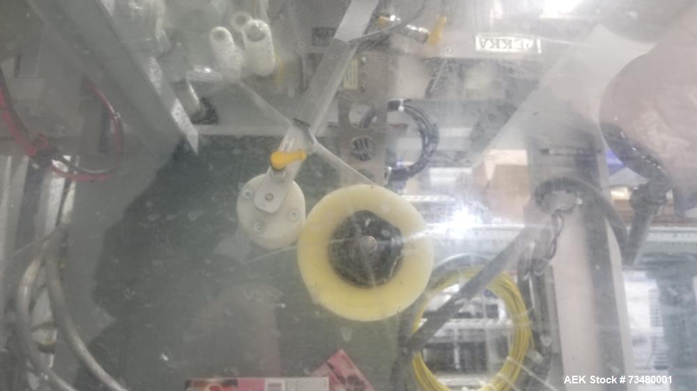 Used Wexxar WF10T Case Erector/Sealer – Up to 20 CPM, Bottom Tape, PLC Control, Twin Screw Magazine