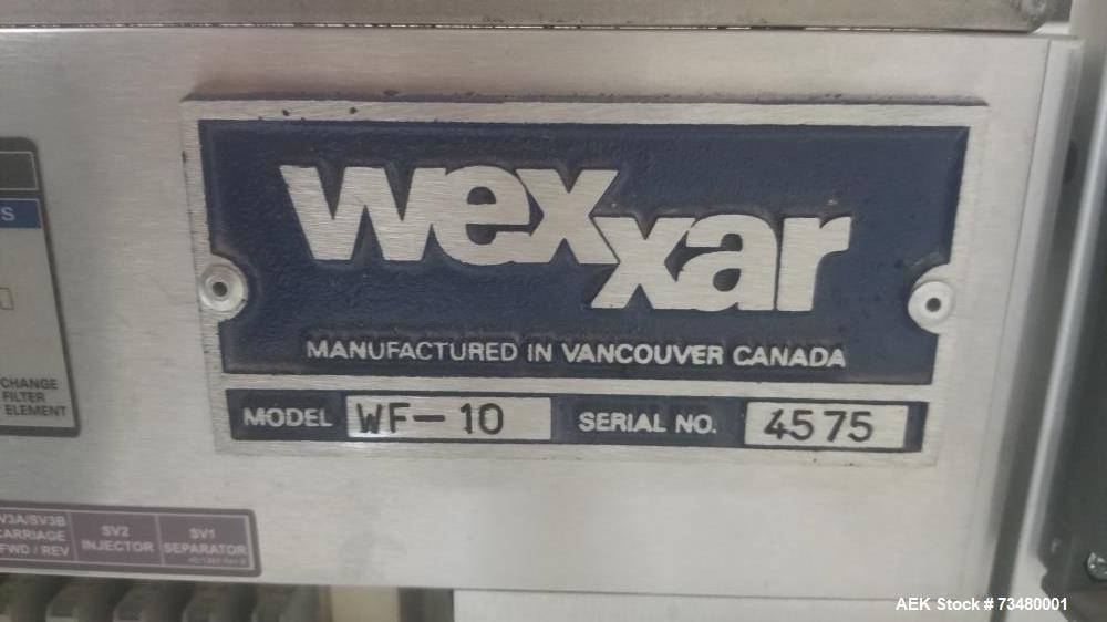 Used Wexxar WF10T Case Erector/Sealer – Up to 20 CPM, Bottom Tape, PLC Control, Twin Screw Magazine