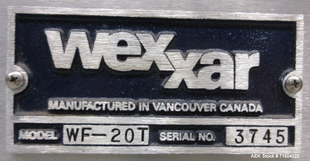 Used- Wexxar Model WF-20T Case Erector