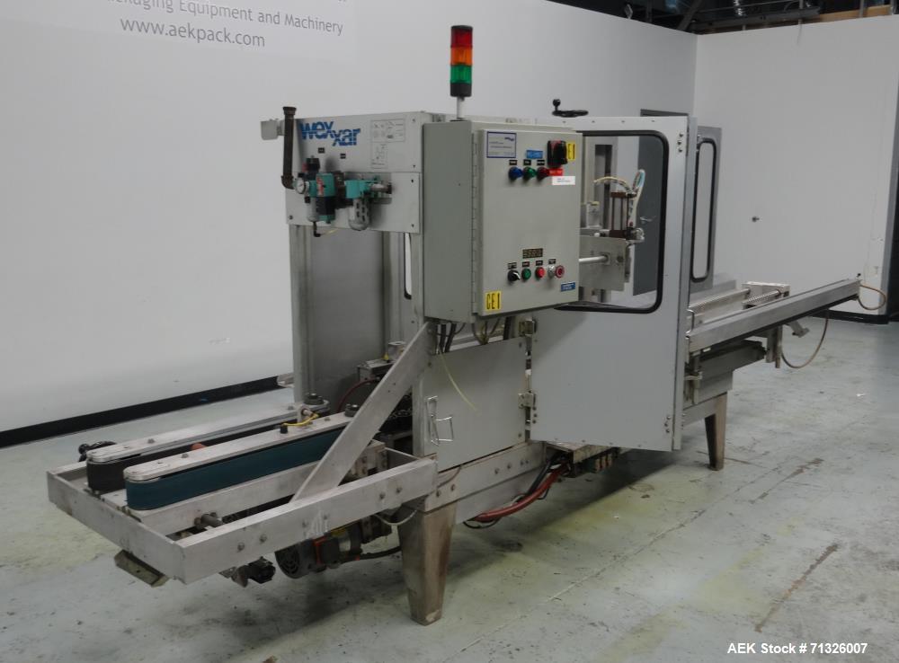 Used- Wexxar Model WFT-JR Automatic Case Erector and Bottom Sealer