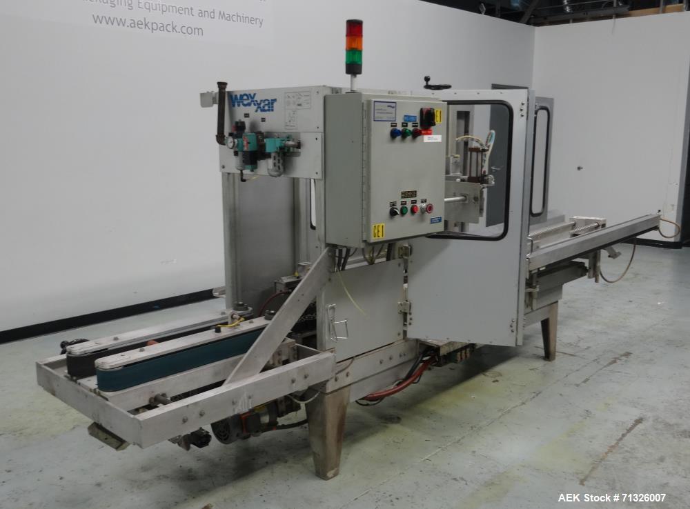 Used Wexxar Model WFT-JR Automatic Case Erector and Bottom Sealer