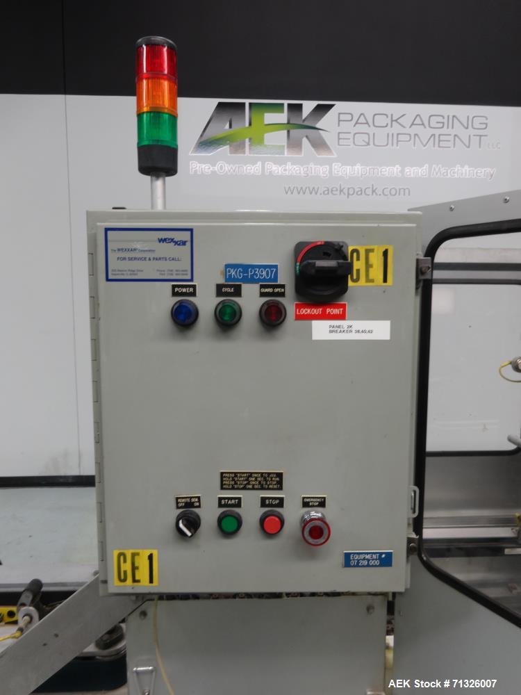 Used- Wexxar Model WFT-JR Automatic Case Erector and Bottom Sealer