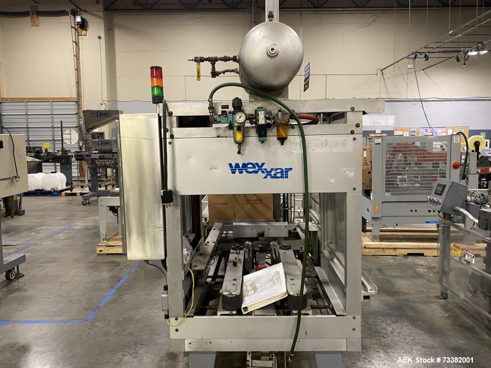 Wexxar WFT-S Automatic Case Former / Erector With Tape Head Bottom Sealer, Model WFT