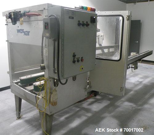 Used Wexxar WFT Automatic Case Former / Erector With Tape Head Bottom Sealer, Model WFT. Capable of speeds up to 25 cpm. Case Size Range: Length- 7" to 22", Width- 6" to 17", Height- 6" to 20". Has c...