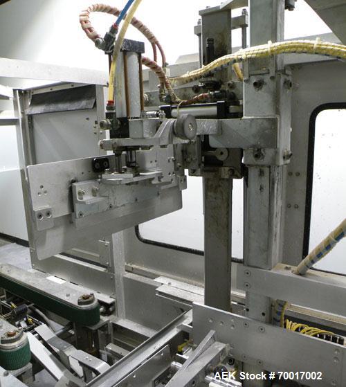 Used Wexxar WFT Automatic Case Former / Erector With Tape Head Bottom Sealer, Model WFT. Capable of speeds up to 25 cpm. Case Size Range: Length- 7" to 22", Width- 6" to 17", Height- 6" to 20". Has c...