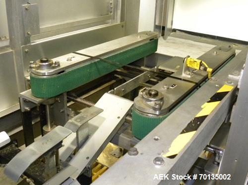 Used Wexxar WFT Automatic Case Former / Erector With Tape Head Bottom Sealer, Model WFT. Capable of speeds up to 25 cpm. Case Size Range: length 7" to 22", width 6" to 17", height 6" to 20". Has cont...