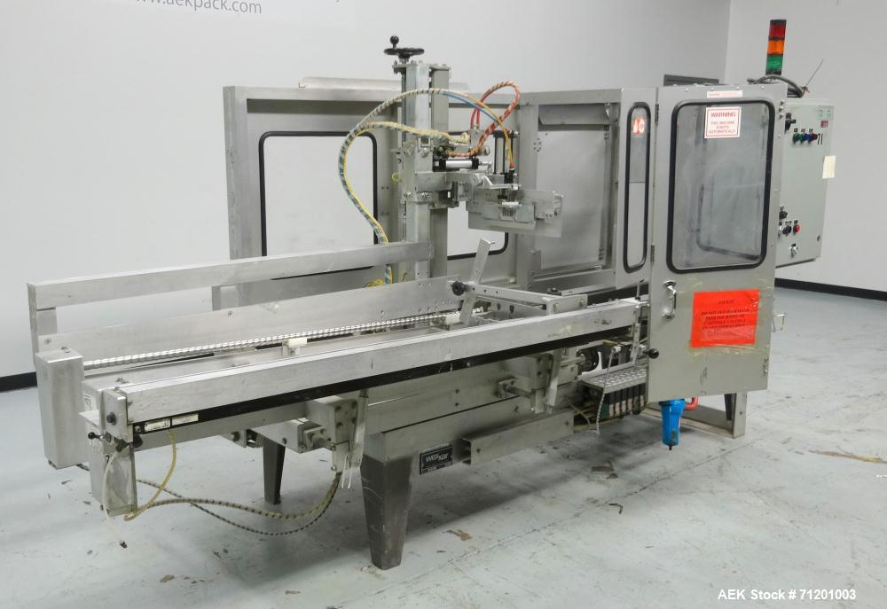 Used Wexxar WFT Automatic Case Former / Erector With Tape Head Bottom Sealer