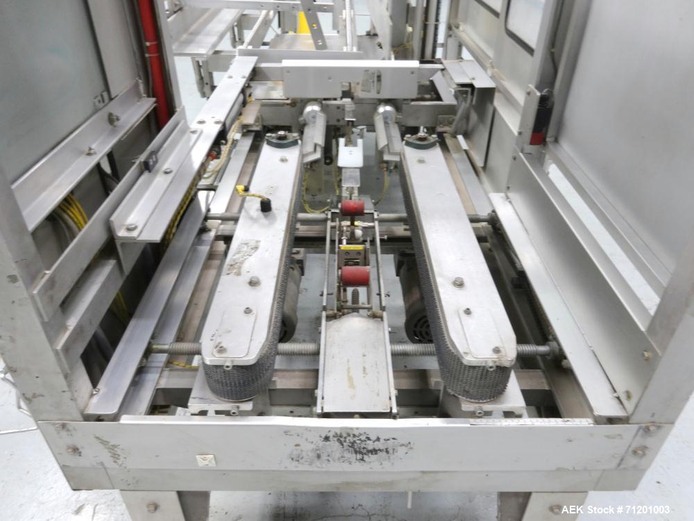 Used Wexxar WFT Automatic Case Former / Erector With Tape Head Bottom Sealer