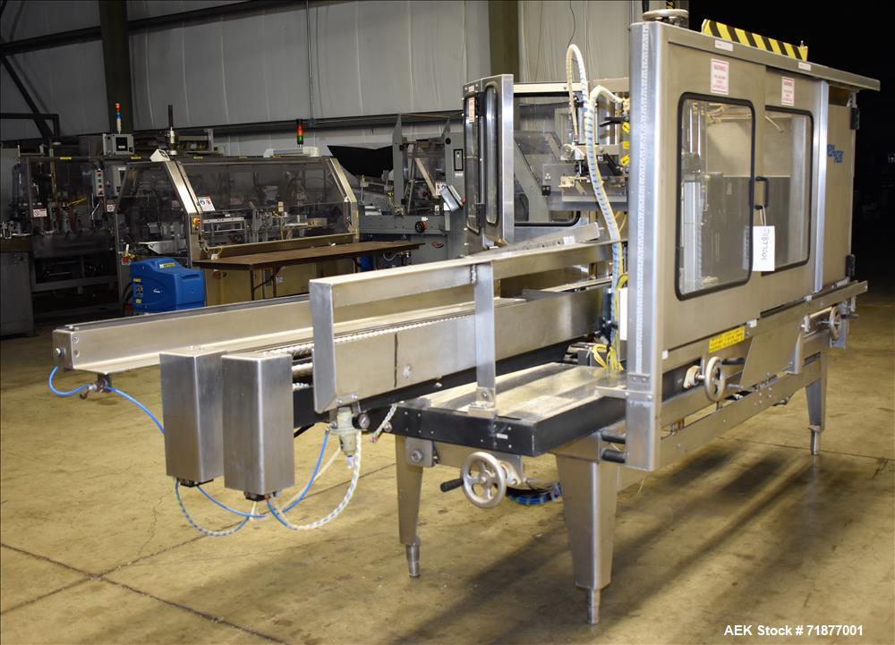 Used Wexxar WFT Automatic Case Former / Erector With Tape Head Bottom Sealer