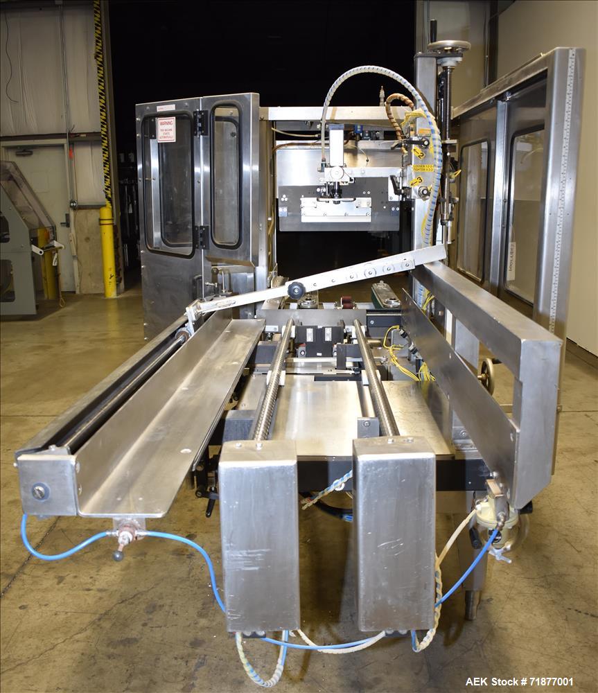 Used Wexxar WFT Automatic Case Former / Erector With Tape Head Bottom Sealer