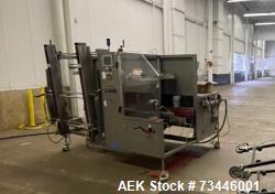 Used Combi 2EZSB Case Erector – 15 CPM, Allen Bradley PLC, Bottom Tape Head, Mobile