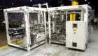 Used Focke Model 486 Automatic Case Erector, Side Load Packer, and Tape Sealer