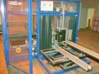Used Lantech Case Erector, Model C-2000. Throughput speed 10-15 cases per minute. Case size minimum (OD) 7-7/8