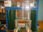 Used Lantech Case Erector, Model C-2000. Throughput speed 10-15 cases per minute. Case size minimum (OD) 7-7/8