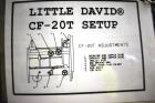 Used Little David CF20T Case Erector and Bottom Taper.