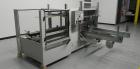 Used OK International Model Duraformer 2 Automatic Case Erector and Bottom Taper. Machine is capable of speeds up to 18 cases per minute. Case size range: (Length) 7