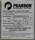 Used- Pearson Model CE35-T Case Erector Bottom Taper
