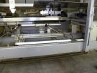 Used Soco Case Erector, Model BE-300-ABS2. Capable of speeds up to 8 cpm. Has bottom tape sealer. Case size range: length 300 to 620 mm, width 200 to 400 mm, depth 130 to 500 mm. Includes an Allen Br...