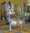 Used Wexxar WF-TE Automatic Case Former / Erector with tape head bottom sealer capable of speeds up to 15 CPM. Case size range: length 10