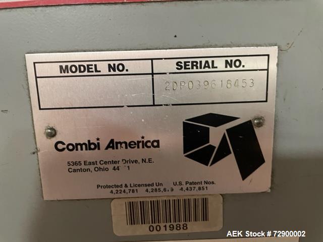 Used-Combi America, Model 2DP Automatic Case Erector and Soft Drop Packer