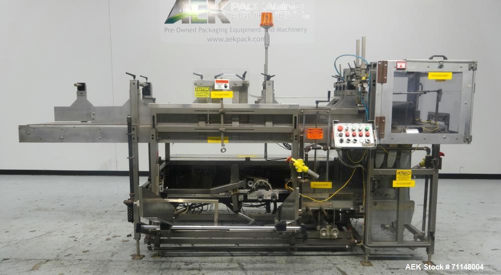 Used Combi Packaging Systems Model 3DP Case Erector, Bottom Sealer and Drop Pac