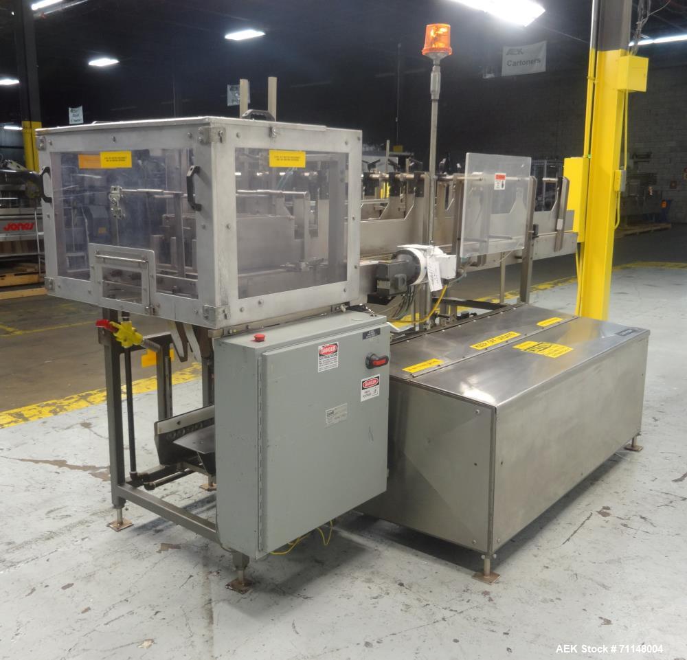 Used Combi Packaging Systems Model 3DP Case Erector, Bottom Sealer and Drop Pac