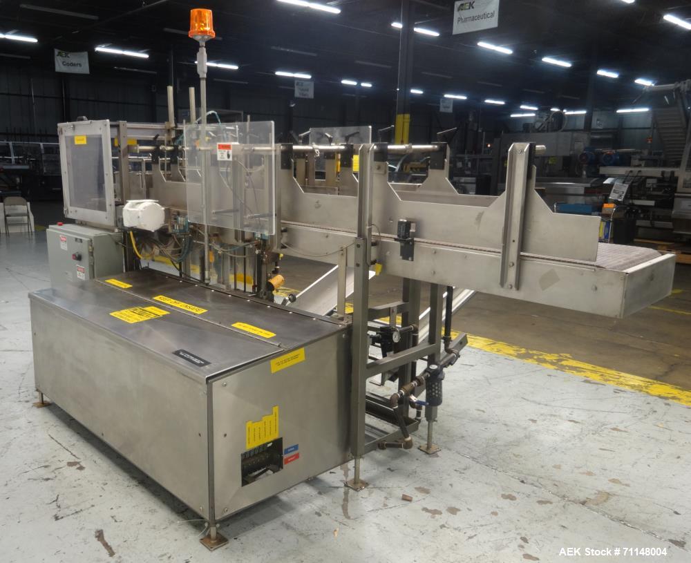 Used Combi Packaging Systems Model 3DP Case Erector, Bottom Sealer and Drop Pac
