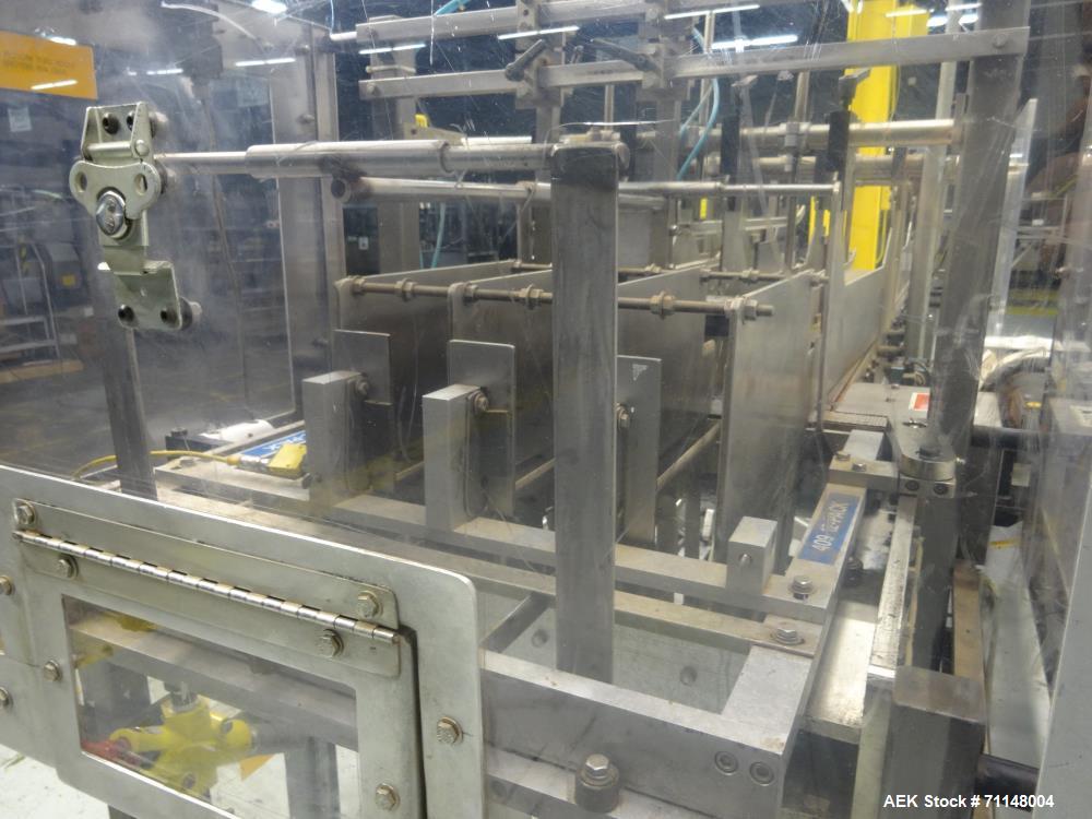 Used Combi Packaging Systems Model 3DP Case Erector, Bottom Sealer and Drop Pac