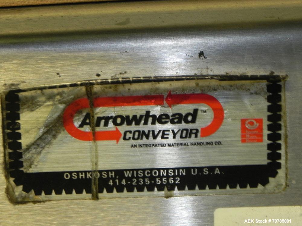 Used Combi Packaging Systems Model DPI Drop Case Packer. Has a model 2LD128 laner option. Capable of speeds up to 28 cases per minute. Has a case size range: (length) 4.5" - 24" (width) 4.5" - 16" (h...