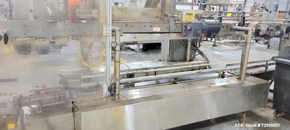 Used- Hamrick Model 300 E Automatic Inline Drop Case Packer