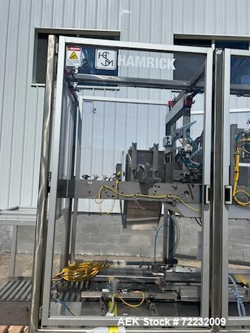 Hamrick 600D-S Case Packer with a Hamrick TT-25 HS Case Sealer-Used