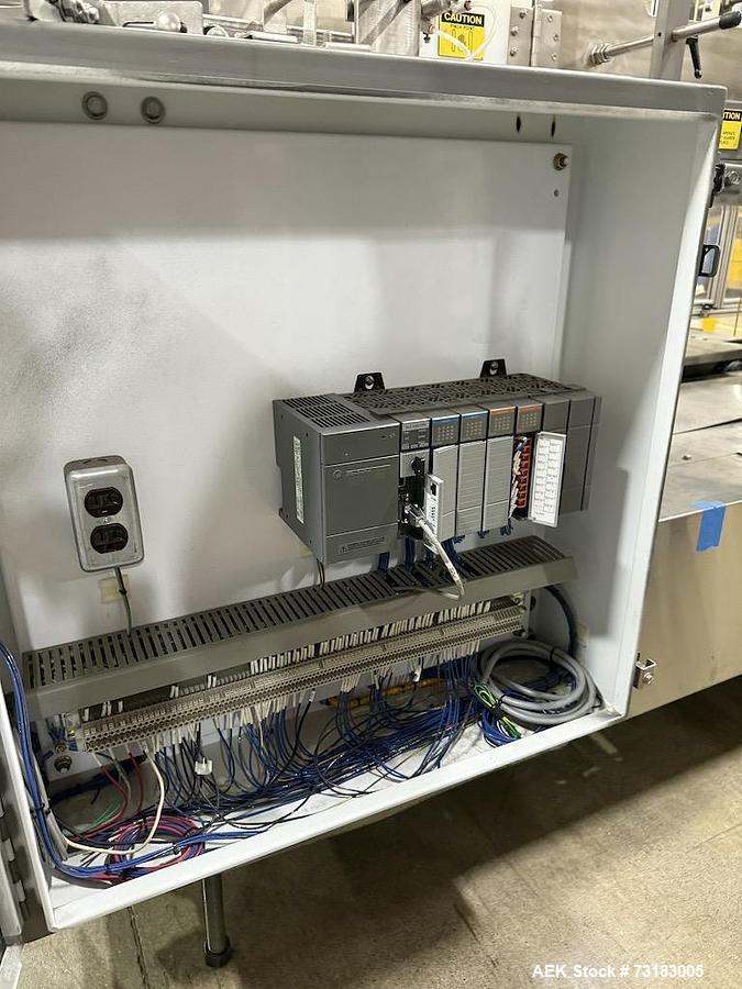 Used Hamrick Challenger Automatic Drop Style Case Packer – High-Speed Bottle & Container Packaging System