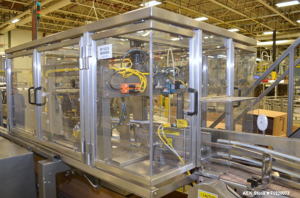 Used Hamrick drop packer, Model Divider, Serial # 91-767. Currently set up for 3-lane operation. 3/60/460V.